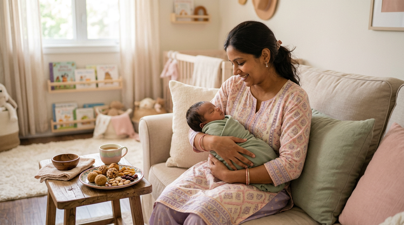 10 Best Postnatal Snacks India: Healthy Indian Diet Guide
