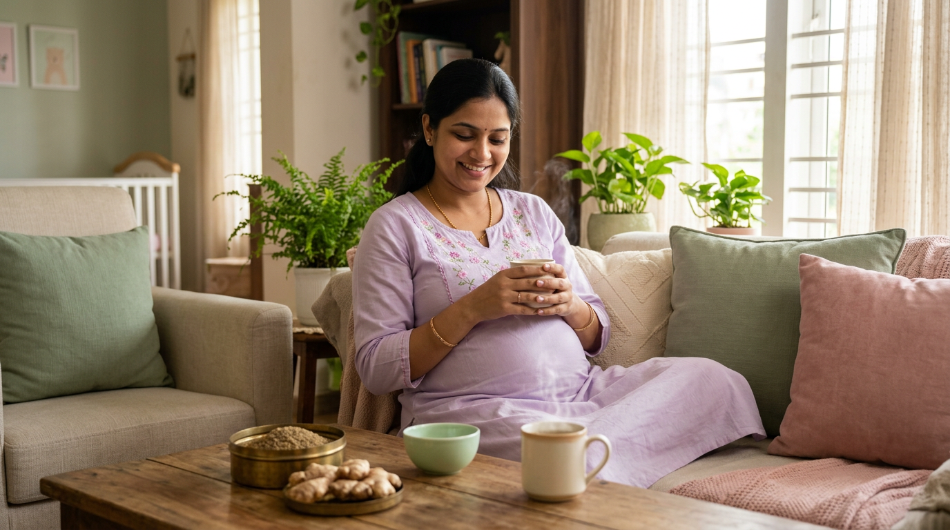 10 Indian Home Remedies for Morning Sickness (Ajwain/Ginger)
