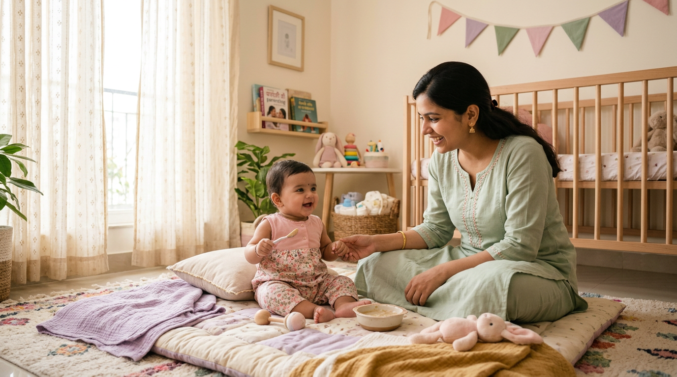 6 Month Old Baby Milestones: Sitting, Weaning & Growth