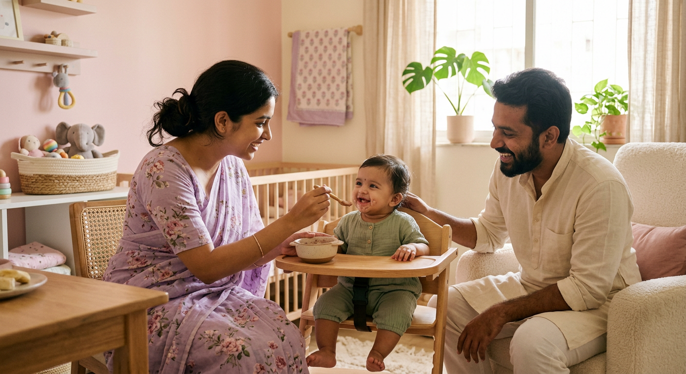 8 Month Baby Food Chart Indian: Recipes, Tips & Schedule