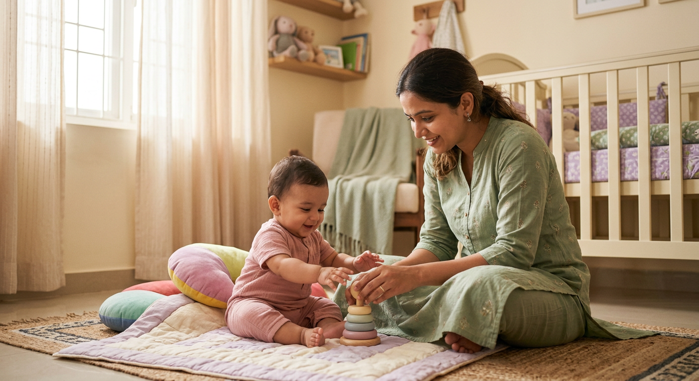 8 Month Baby Milestones: India Guide to Growth & Red Flags