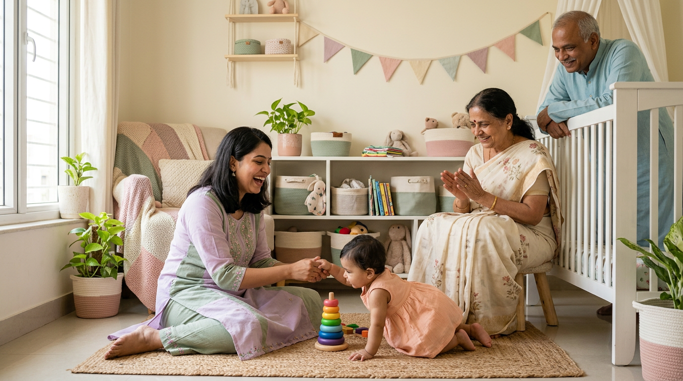 9 Month Baby Milestones: Indian Guide to Growth & Safety