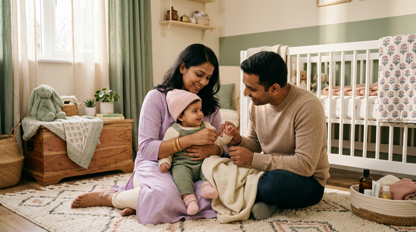 Baby Care in Winter India: Layering, Massage, & Safety Guide