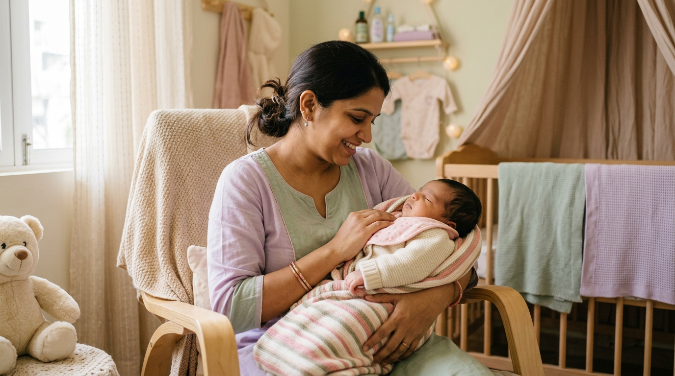 Baby Care in Winter India: Layering, Oil & Safety Guide