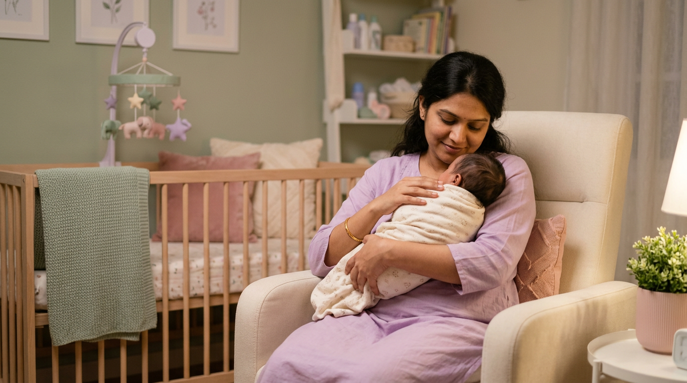 Baby Crying at Night: Indian Parents' Guide to Decoding