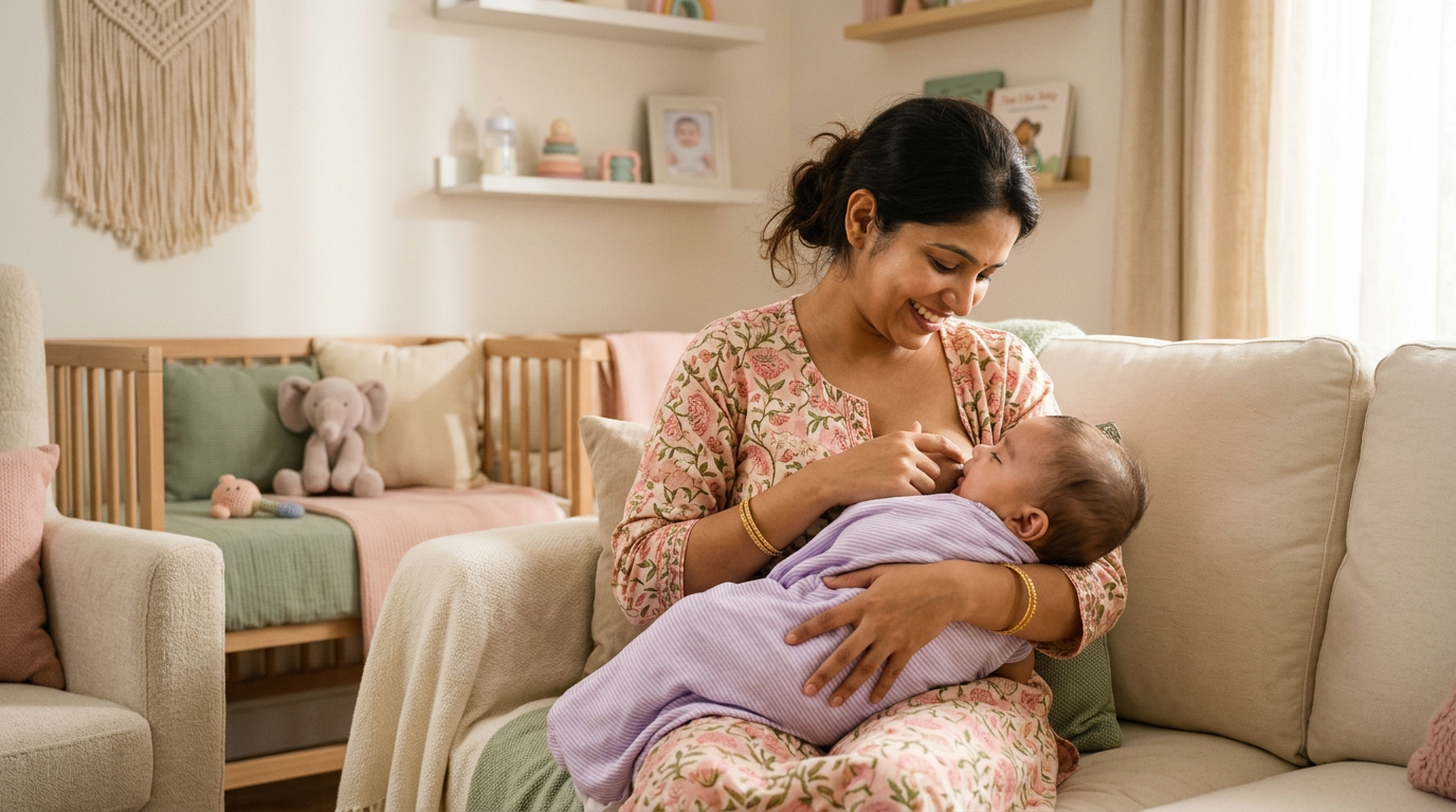 Baby Feeding Schedule India: Breast, Formula & Solids Guide