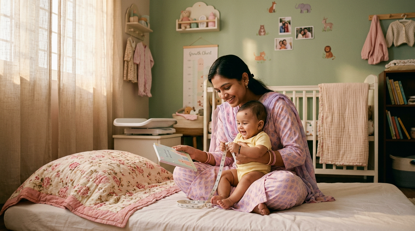 Baby Growth Chart India: WHO & IAP Weight Guide for Moms
