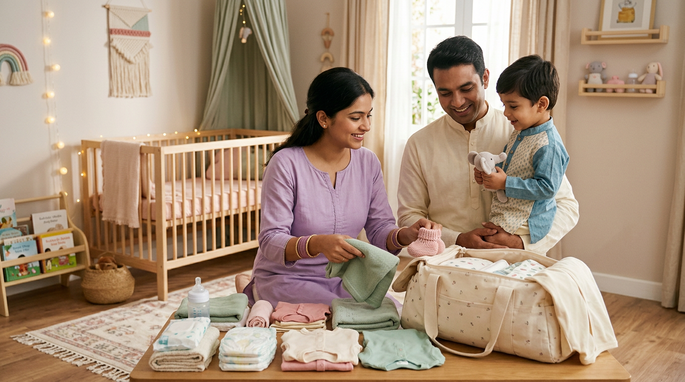 Baby Hospital Bag Checklist India: Must-Haves for Mom & Baby