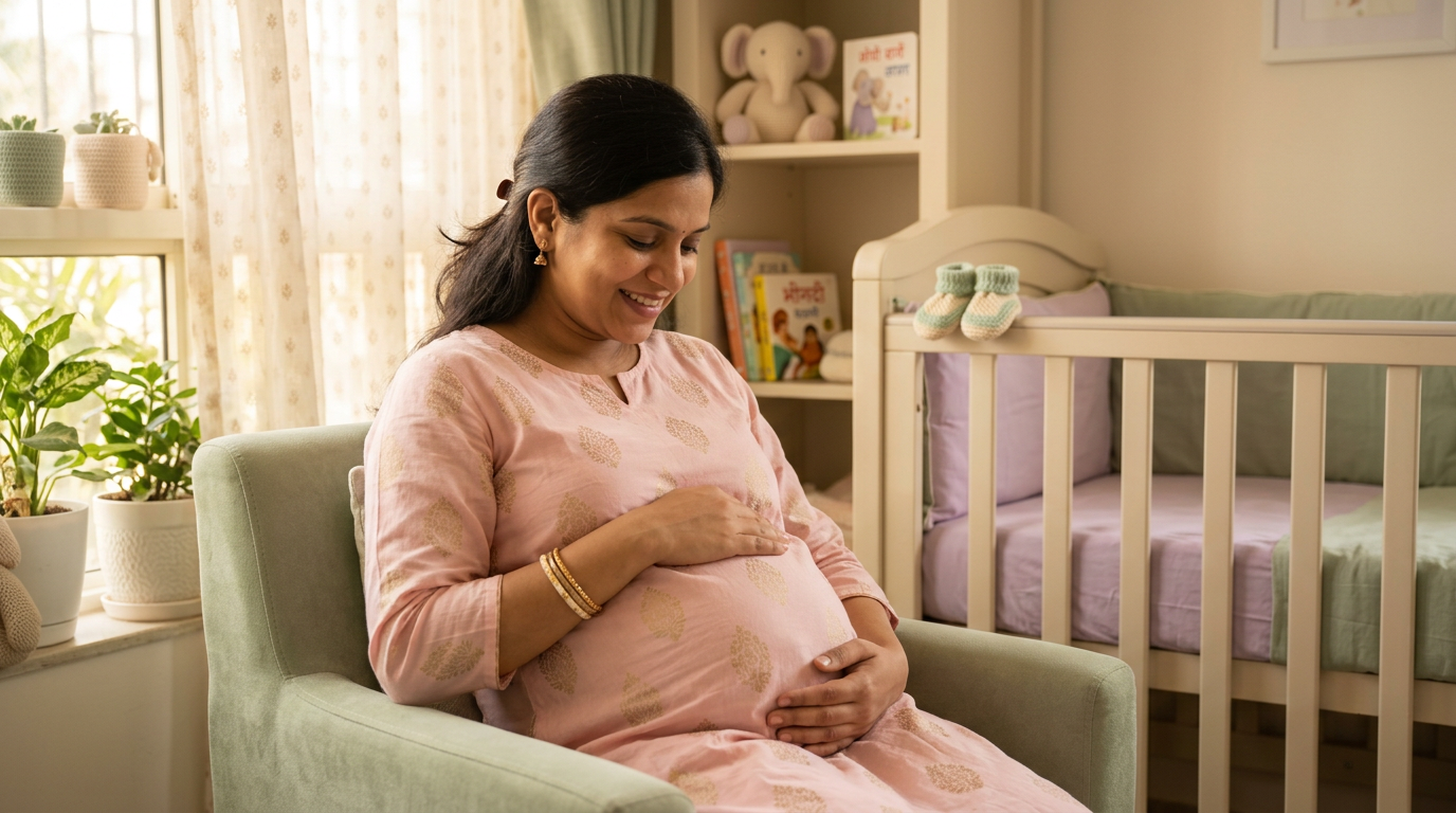 Baby Kicks Week by Week: An Indian Mom's Guide to Movement