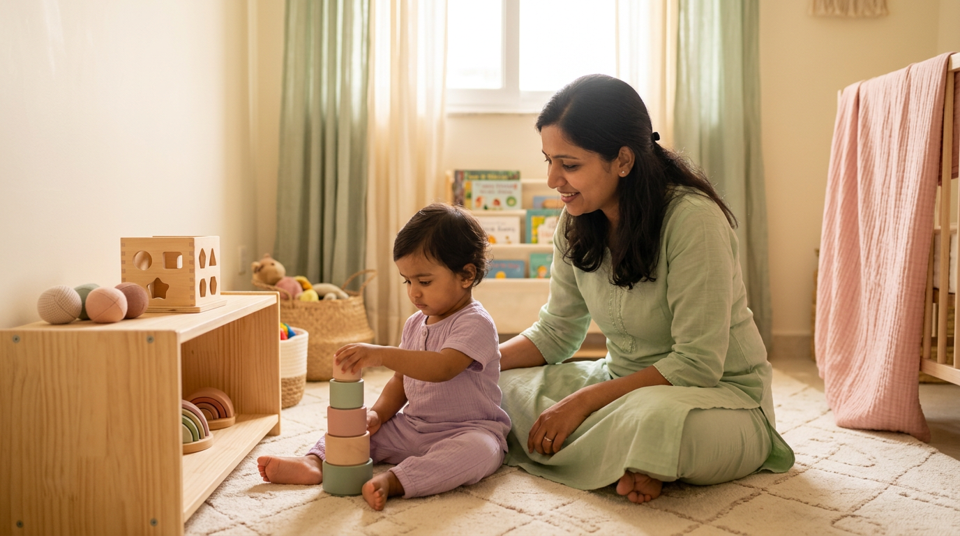 Baby Learning Toys: India Montessori Guide (0-24 Months)
