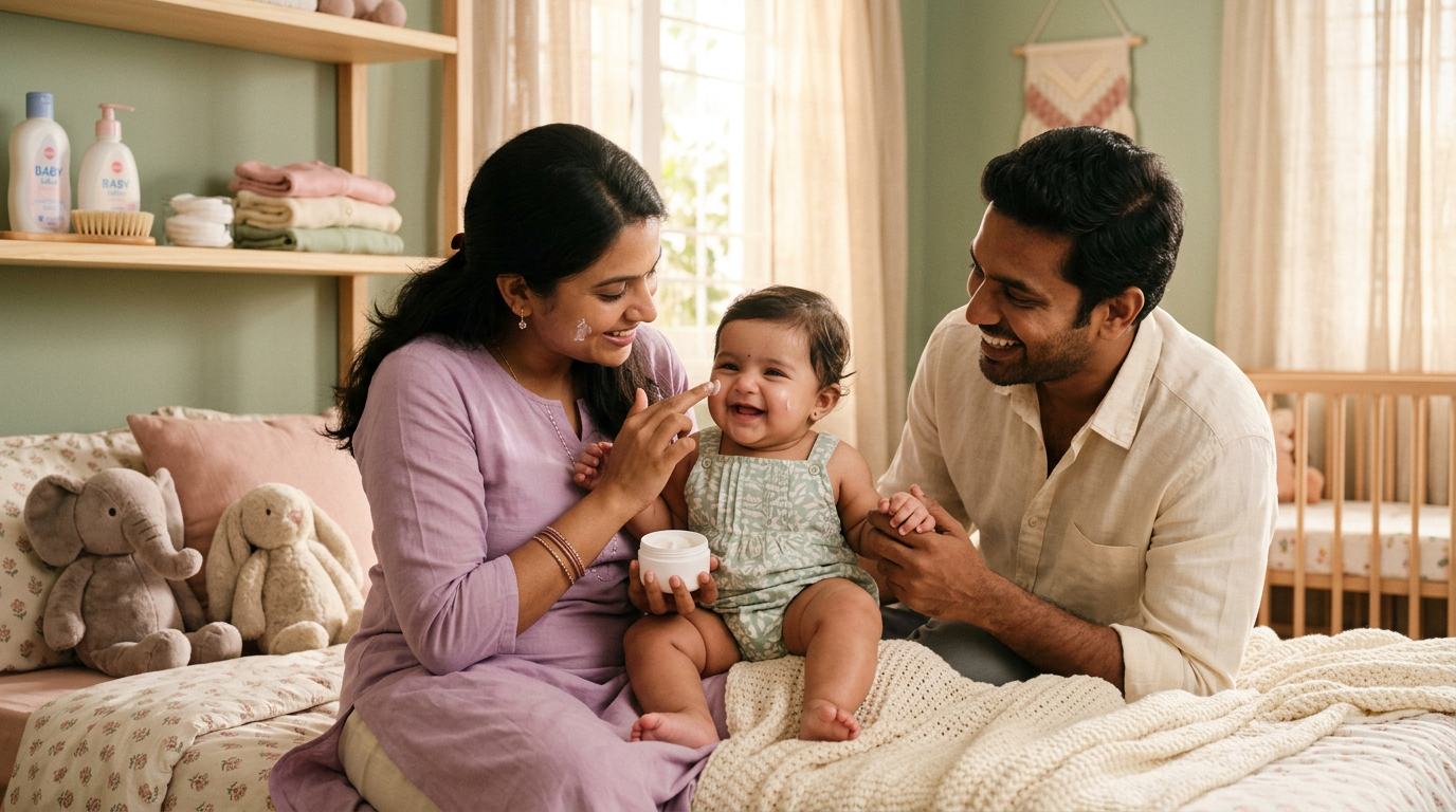 Baby Skincare Routine India: Dermatologist Guide & Chart