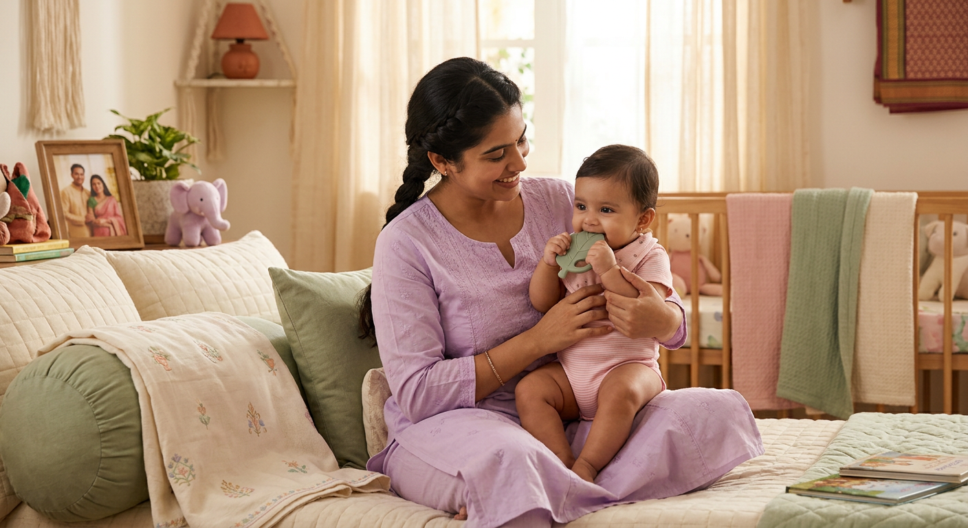 Baby Teething Fever: Indian Mom’s Guide to Facts vs Myths