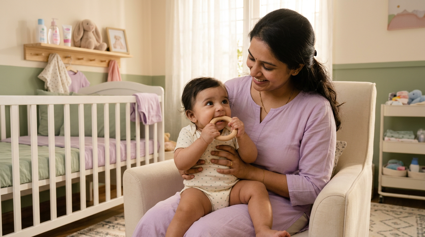 Baby Teething Symptoms: India Guide to Timeline & Remedies