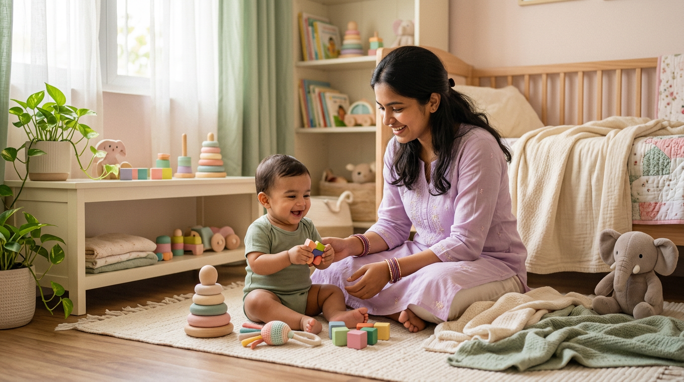 Baby Toys India Guide: Best Age-Wise Learning Toys & Safety