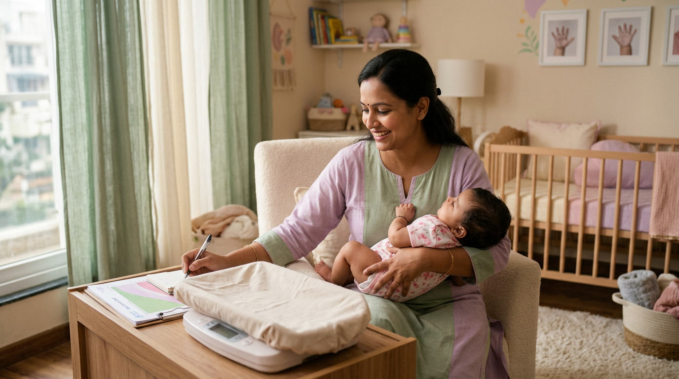 Baby Weight Chart India 2026: WHO + IAP 0–24 Months Guide