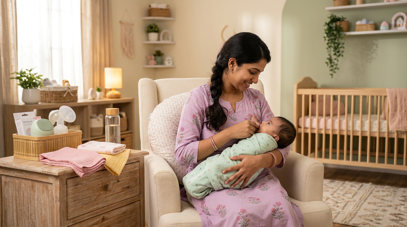 Breastfeeding 101: The Indian Mom’s Guide to Essentials