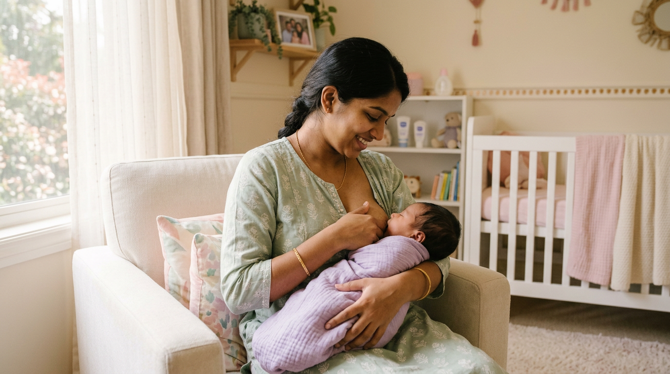 Breastfeeding Tips for New Moms India: Latch & Supply Guide