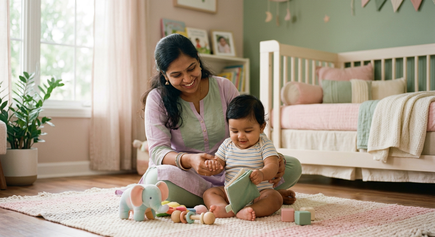 Developmental Milestones 0-12 Months: Indian Baby Guide