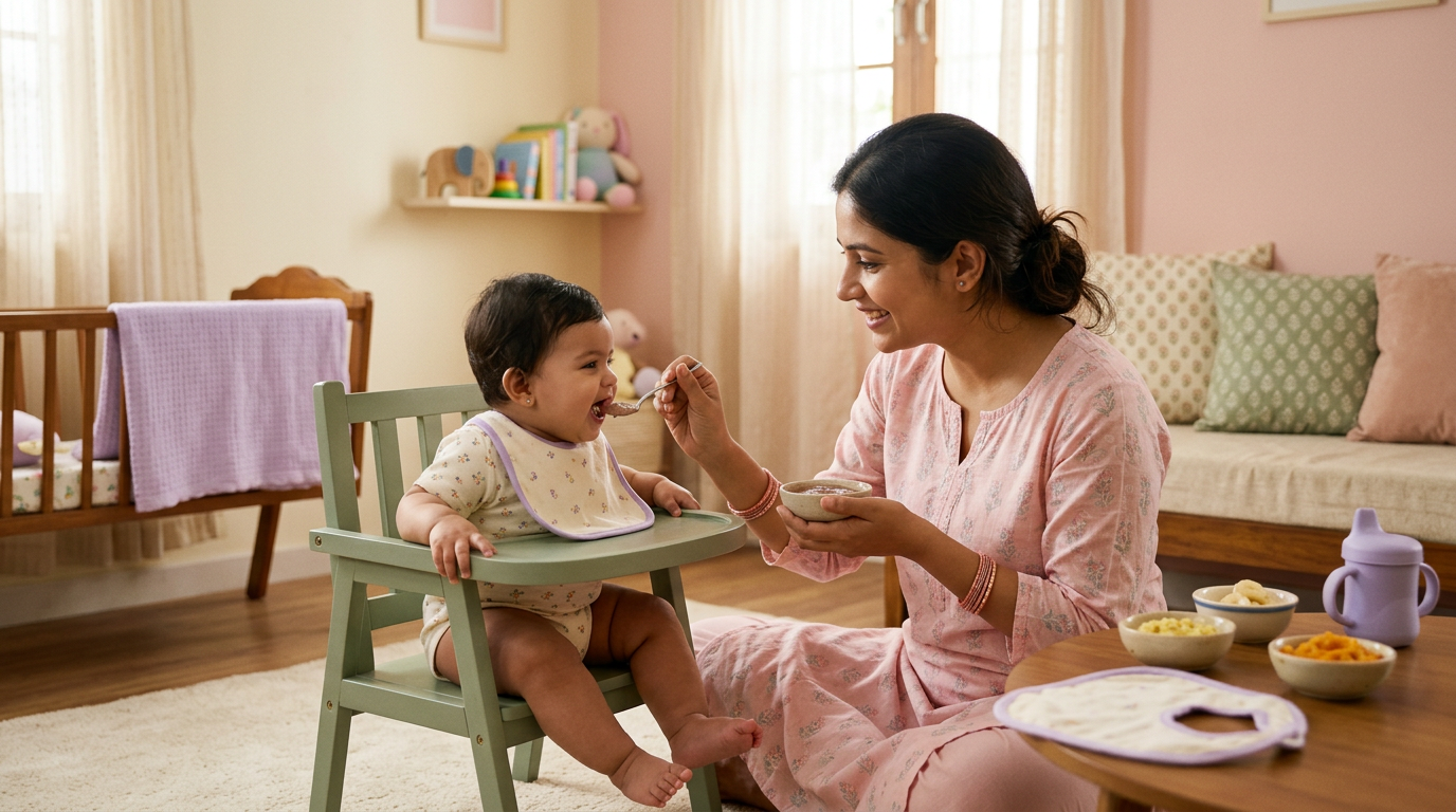 First Foods for Baby Indian Guide: Top 5 Traditional Foods