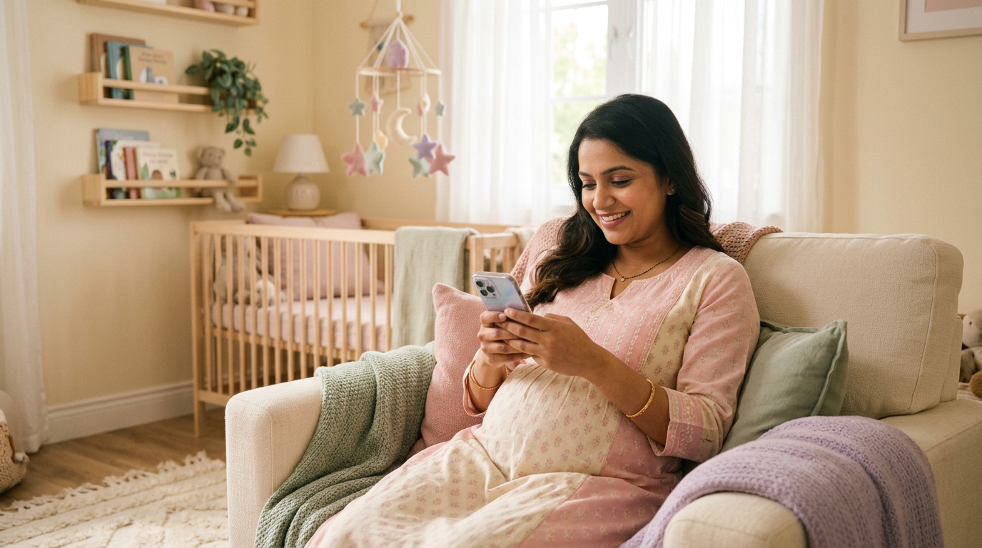 Garbh Sanskar App Guide: Best Modern Tools for Indian Moms