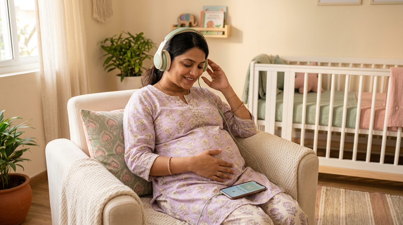 Garbh Sanskar Music: A Modern Indian Guide to Fetal Bonding