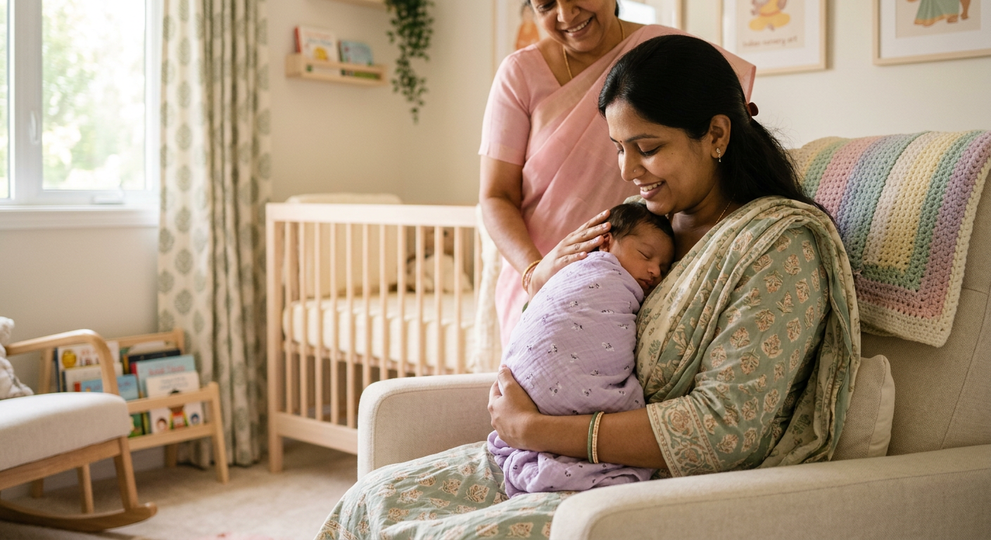 Holding Infant Guide: Safe Newborn Positions & Sleep India