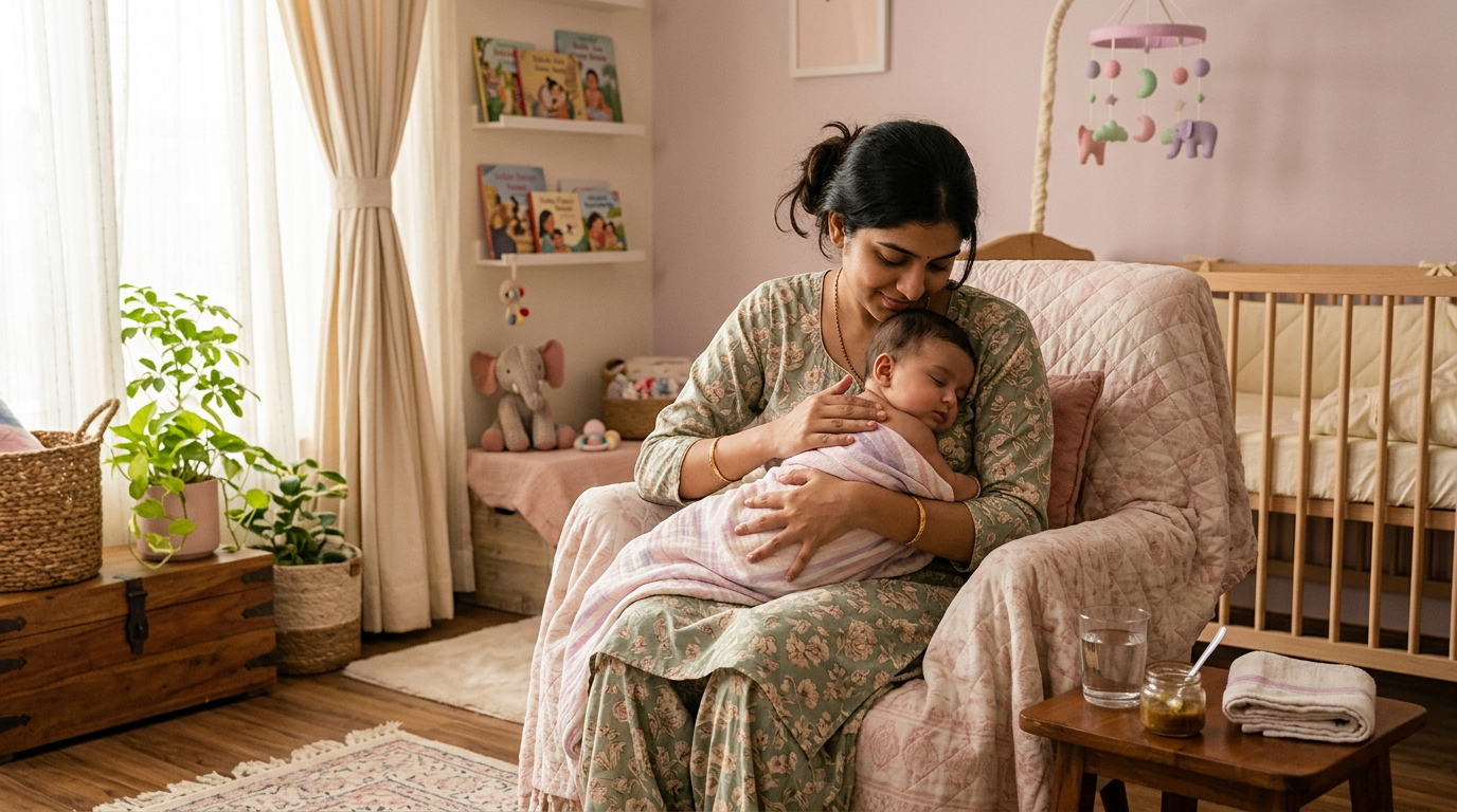 Home Remedy for Baby Stomach Pain: Safe Indian Guide
