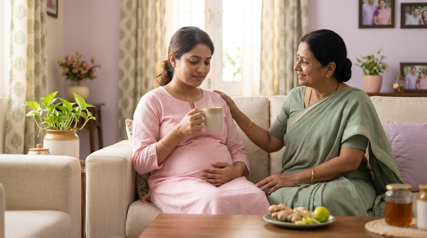 Indian Home Remedies for Morning Sickness: Guide to Ginger