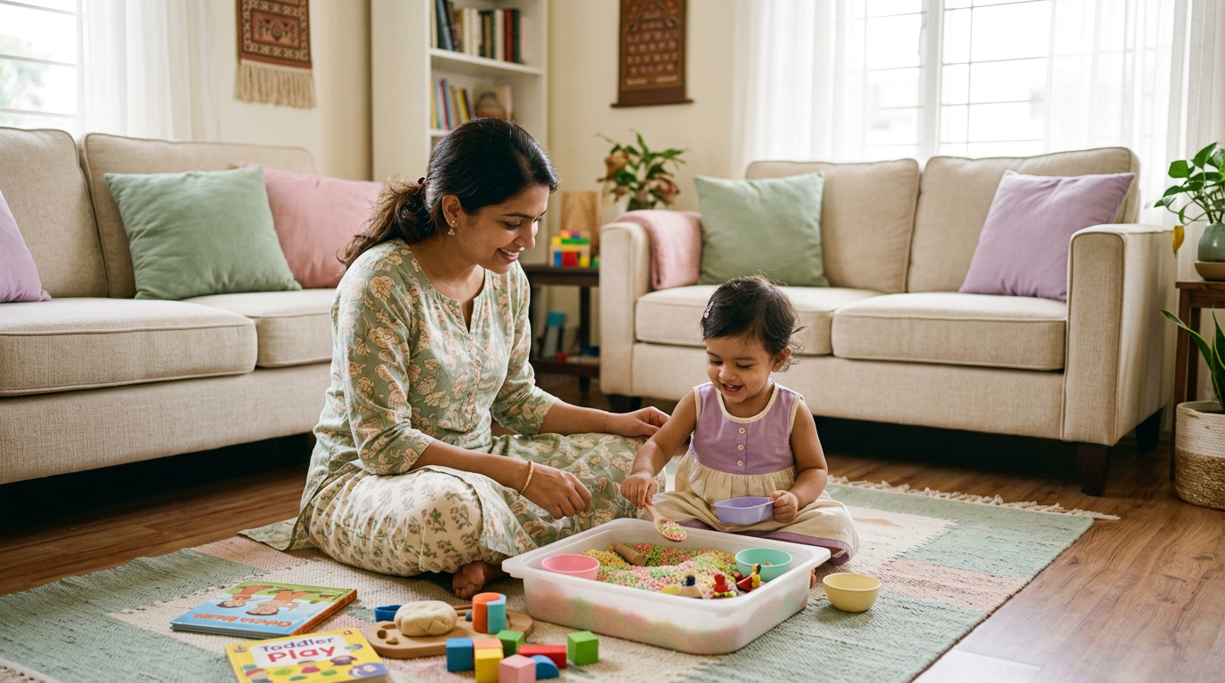 Indoor Activities for Toddlers: Easy Indian Home Play Guide