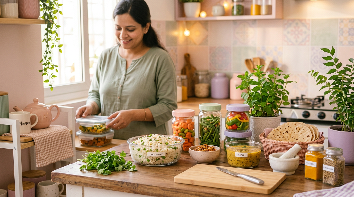 Kitchen Organization 101: Meal Prepping for New Mamas in