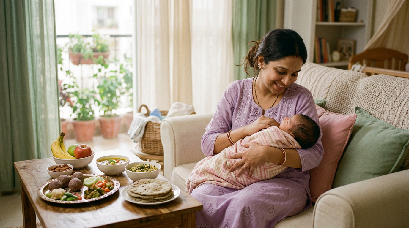 Menu List of Food for Breastfeeding Mothers: India Guide