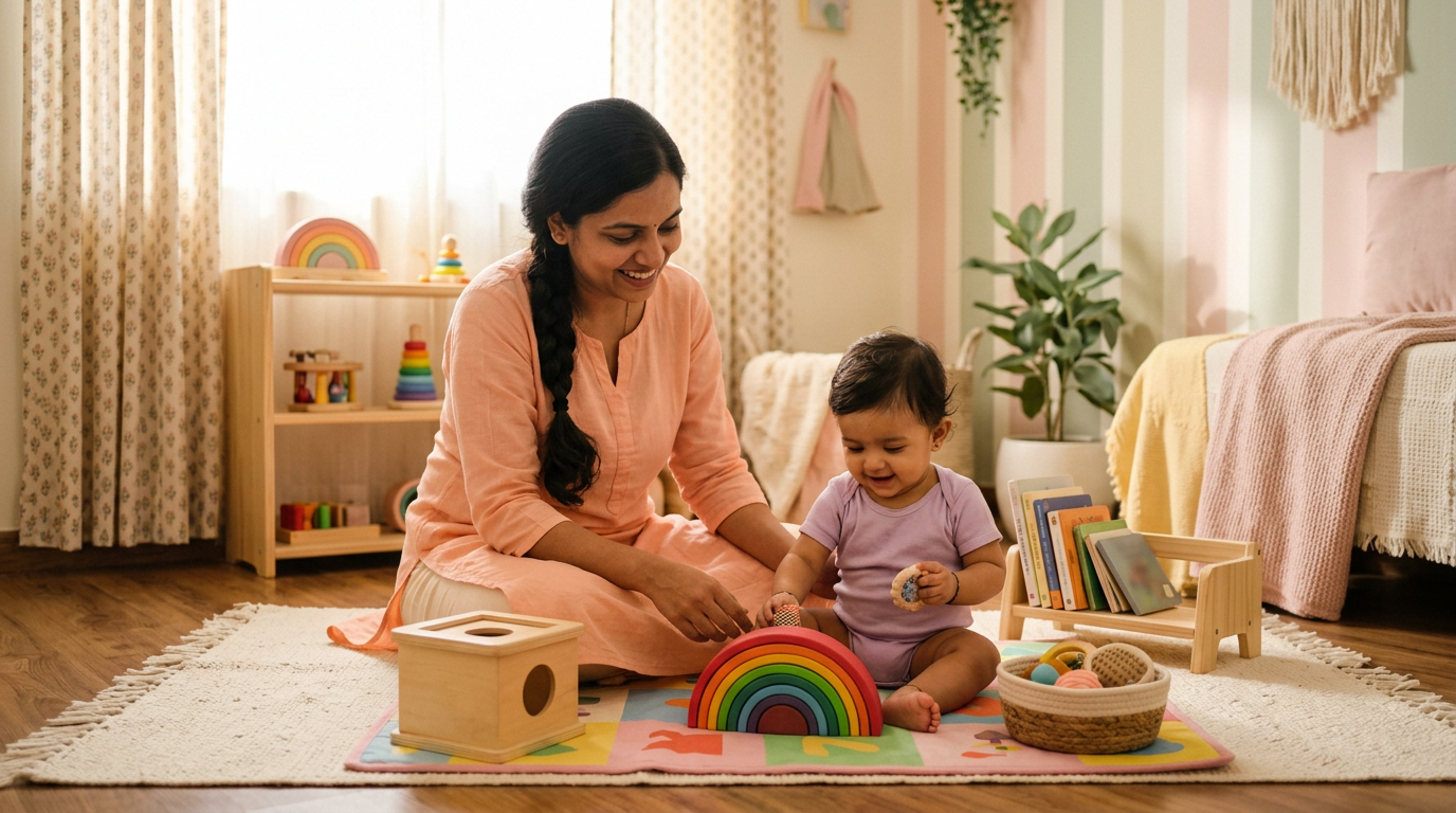 Montessori Developmental Toys India: Age-Wise Guide (0-24m)
