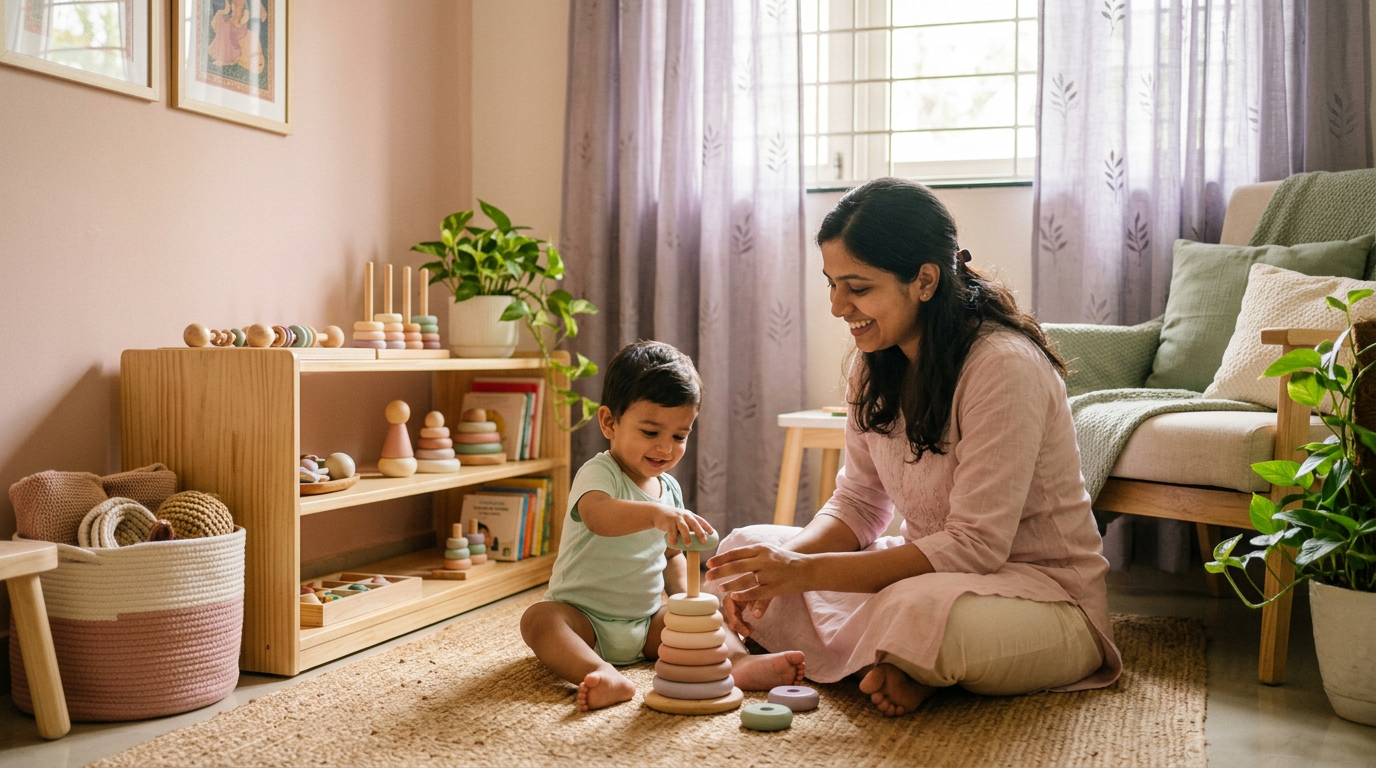 Montessori Play Toys India: Age-Wise Guide for 0-24 Months