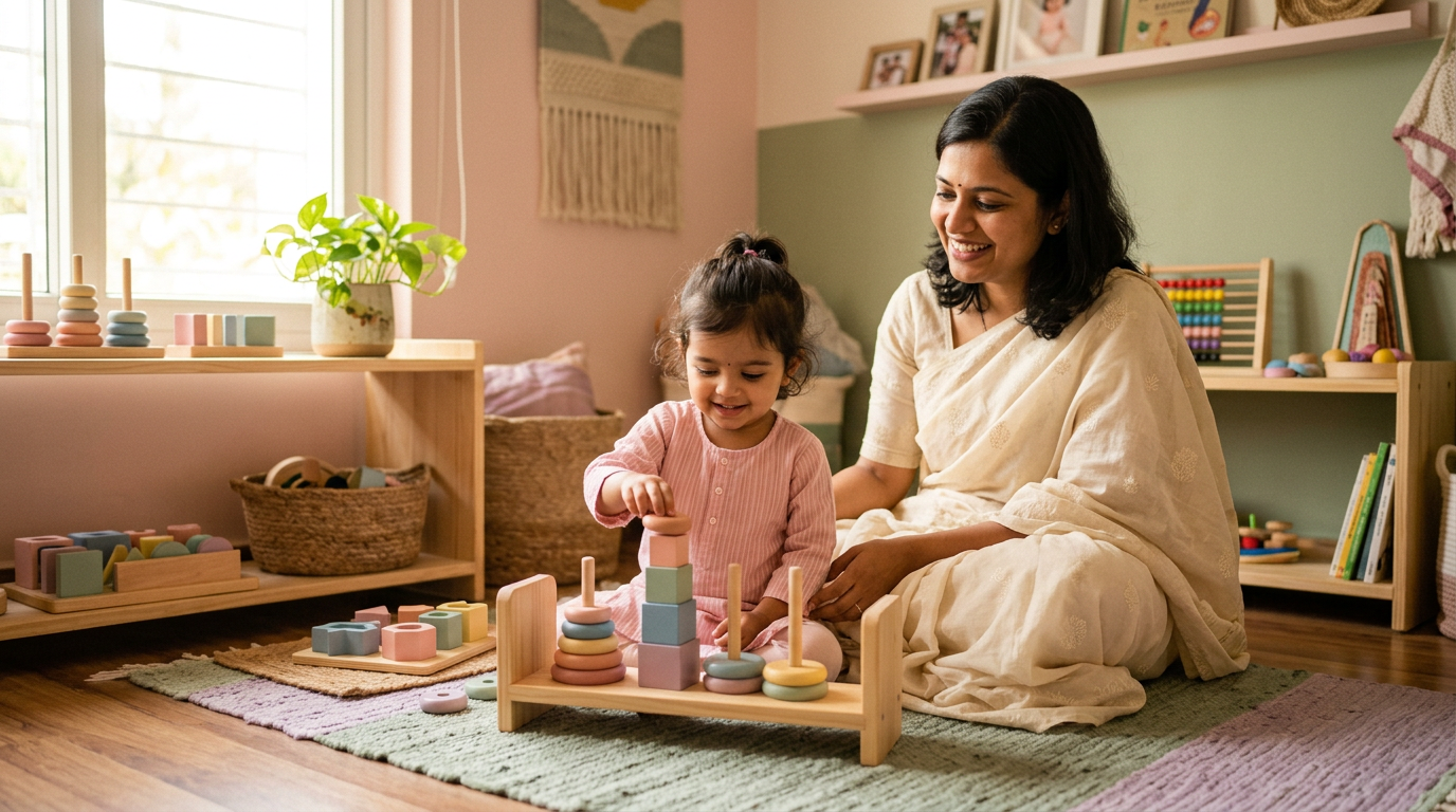 Montessori Toys for 2 Year Olds: India Guide to Play