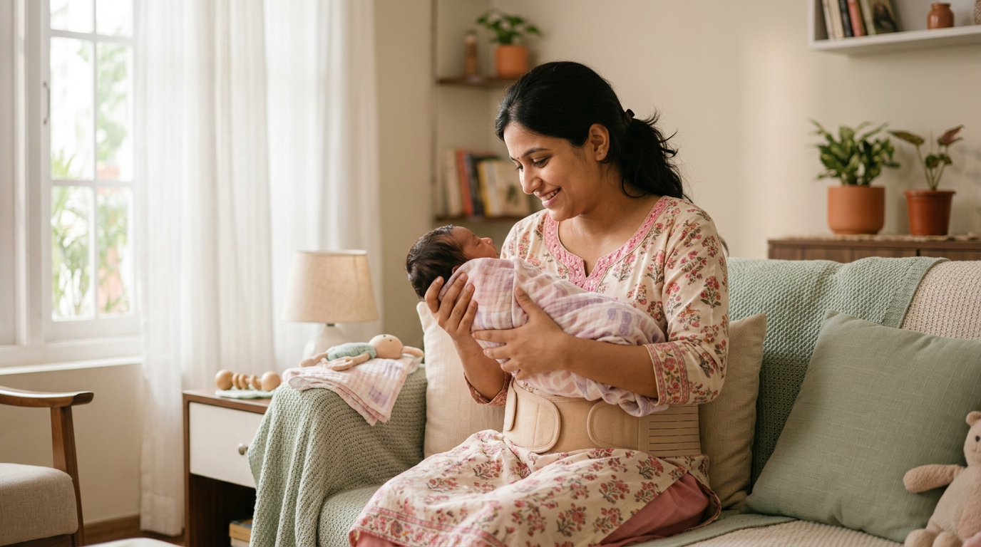 Postpartum Belt After Delivery: India Recovery Guide & Chart