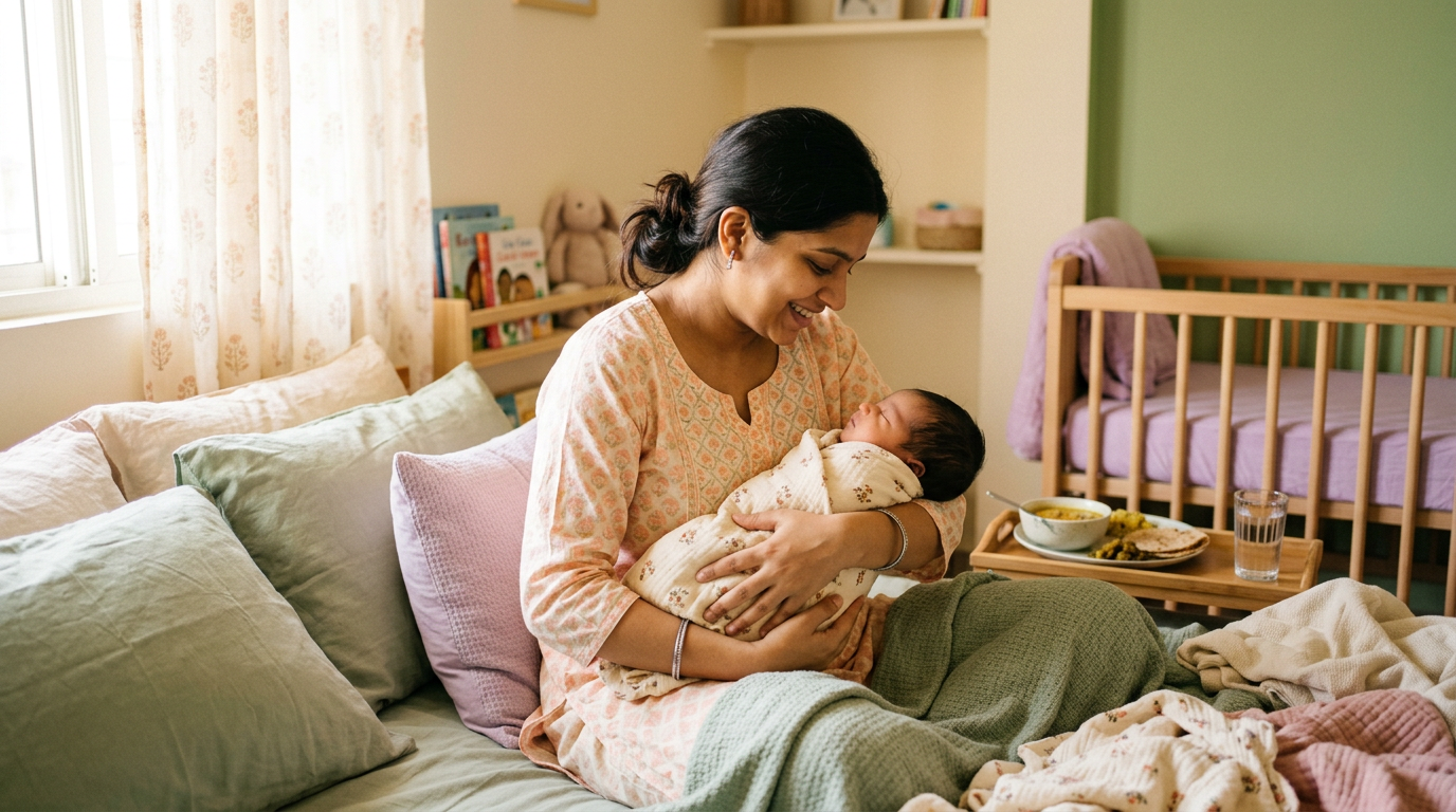Postpartum Food to Eat: Best Indian Diet Chart & Meals