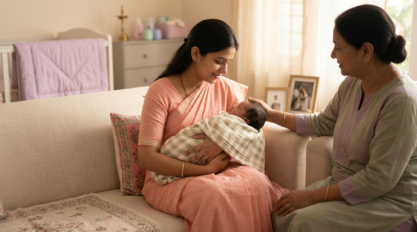Postpartum Meaning: An Indian Guide to the First 40 Days
