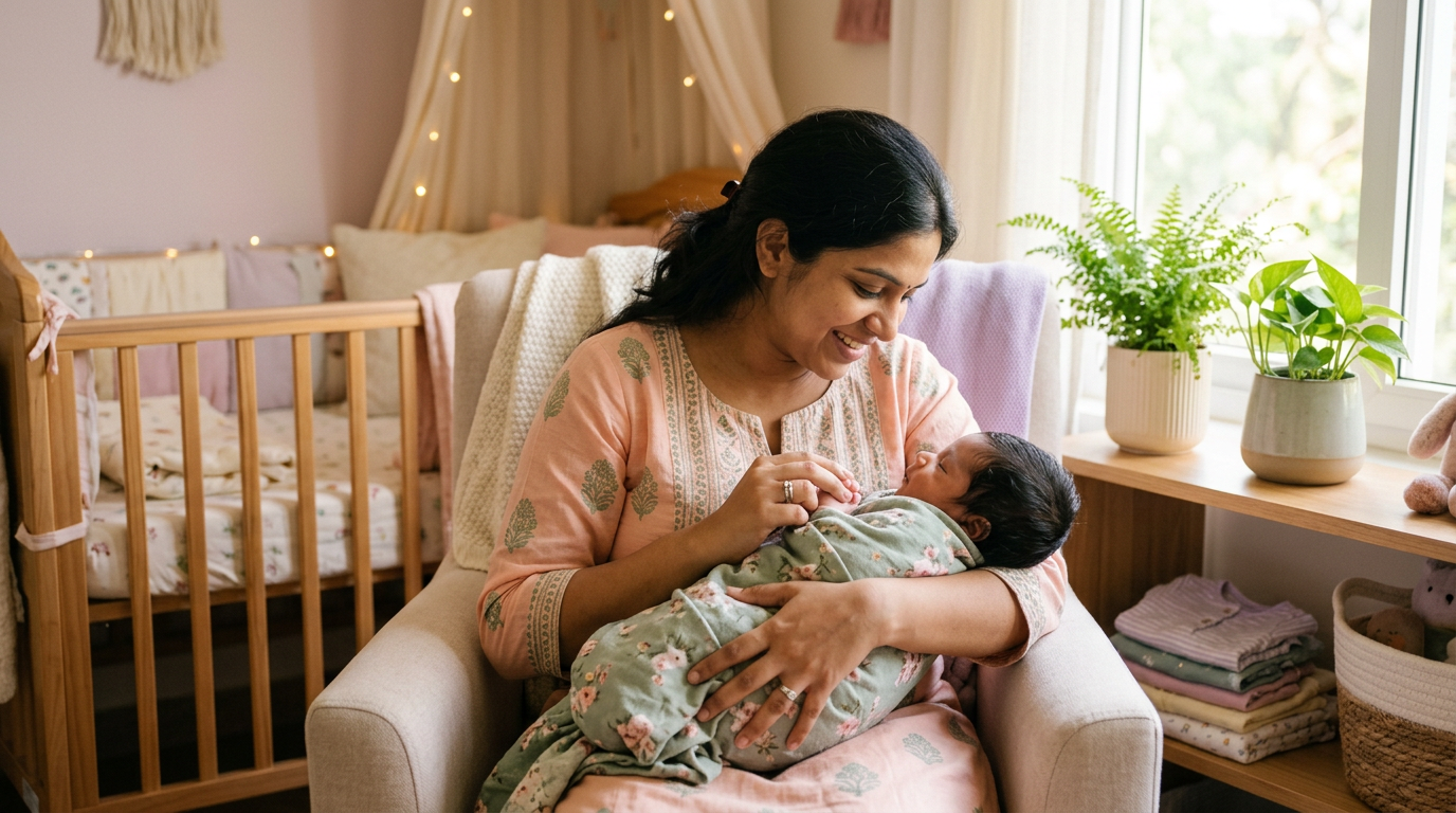 Postpartum Recovery India: 40-Day Guide to Healing & Food