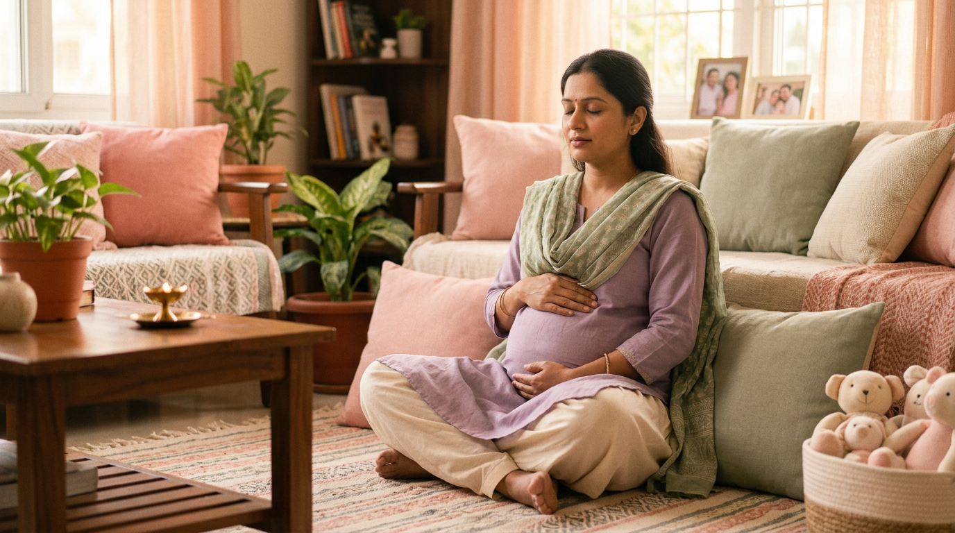 Pranayama During Pregnancy: Safe Breathing Guide for Indian