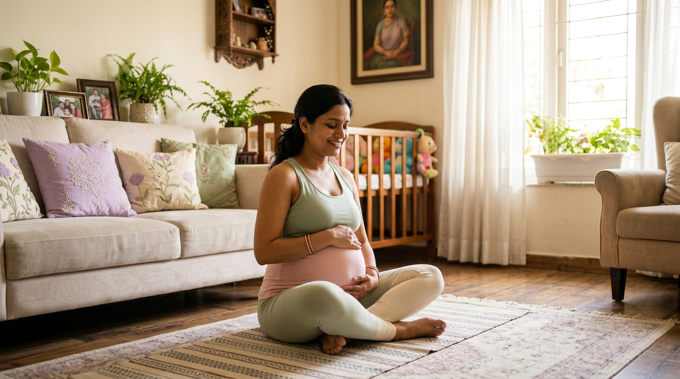 Pregnancy Yoga First Trimester: Safe Poses & Indian Guide