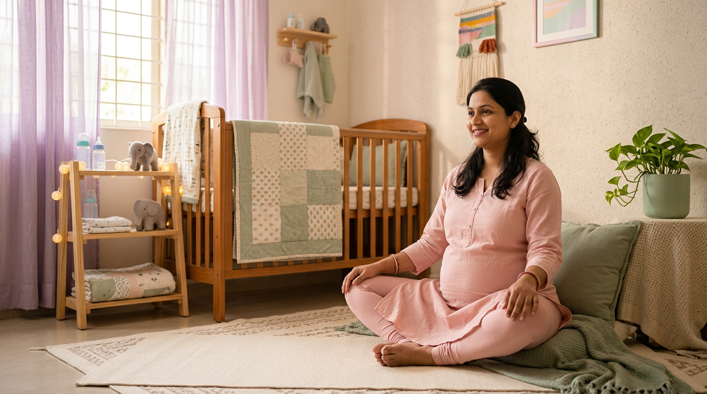 Pregnancy Yoga Third Trimester: Safe Poses & India Guide