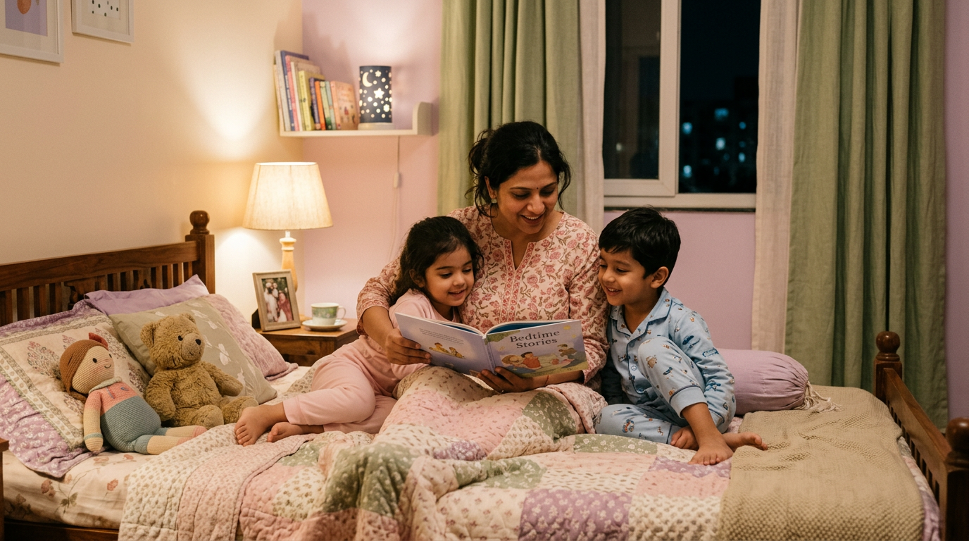 Short stories for kids in English: 10 Indian Bedtime