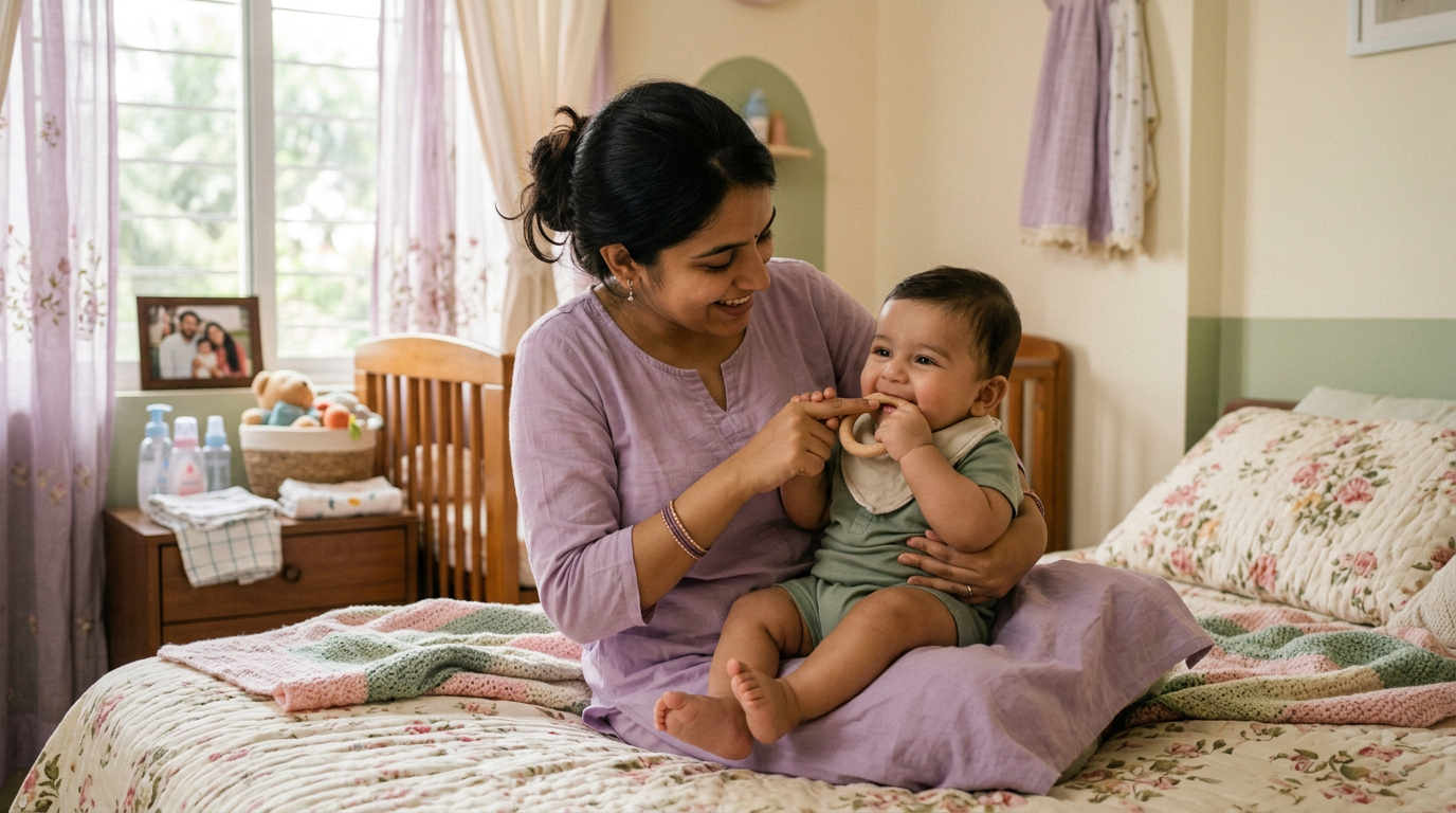 Teething Chart India: Eruption Order & Dadi Remedies