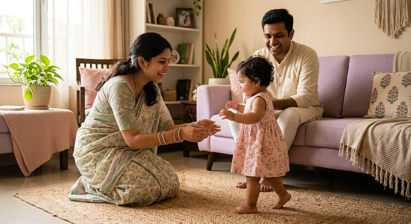 When Do Babies Start Walking? India Guide & Milestone Chart