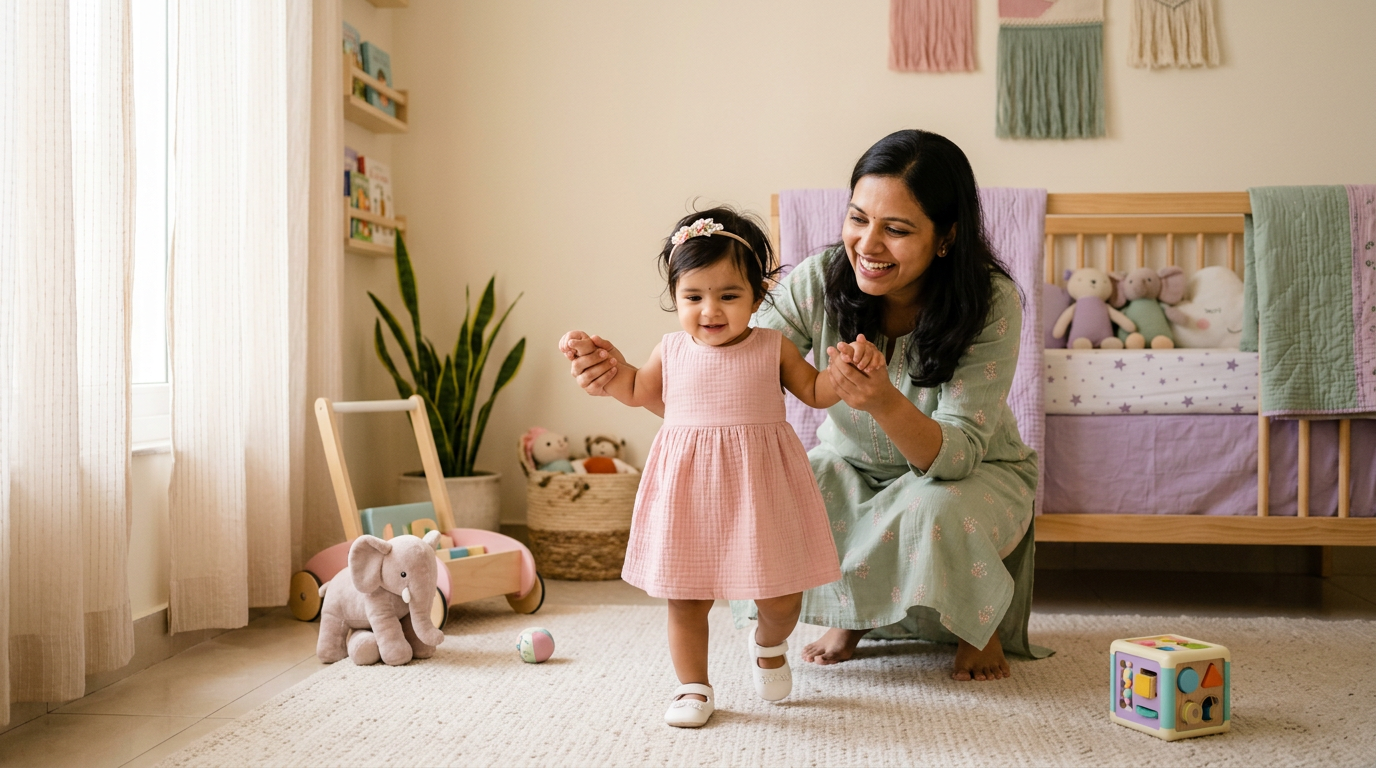 When Do Babies Start Walking? India Milestones Guide