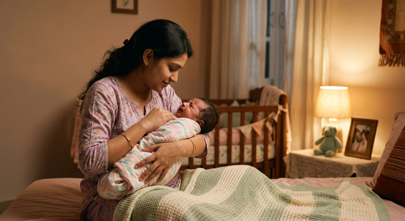 Why Do Babies Cry at Night? Indian Mom's Guide to Cries